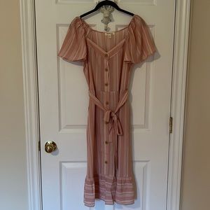 Monteau Striped Dress